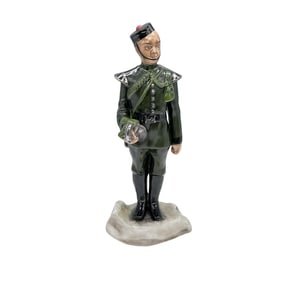 Michael Sutty Porcelain Figurine, 6th Gurkha Rifles, Bugler