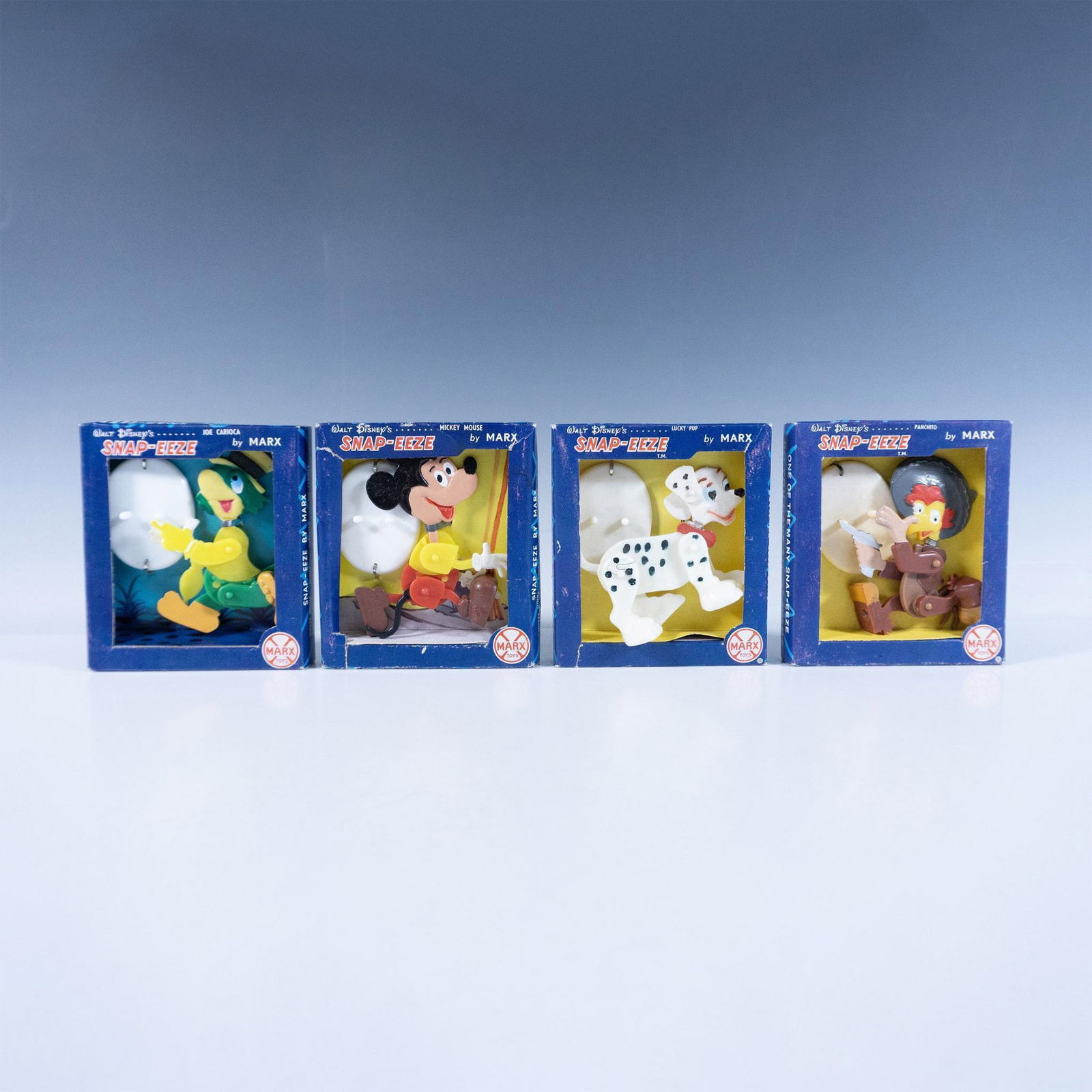 4pc Vintage Marx Toys Disney Snap-Eeze Figurines (1 of 3)