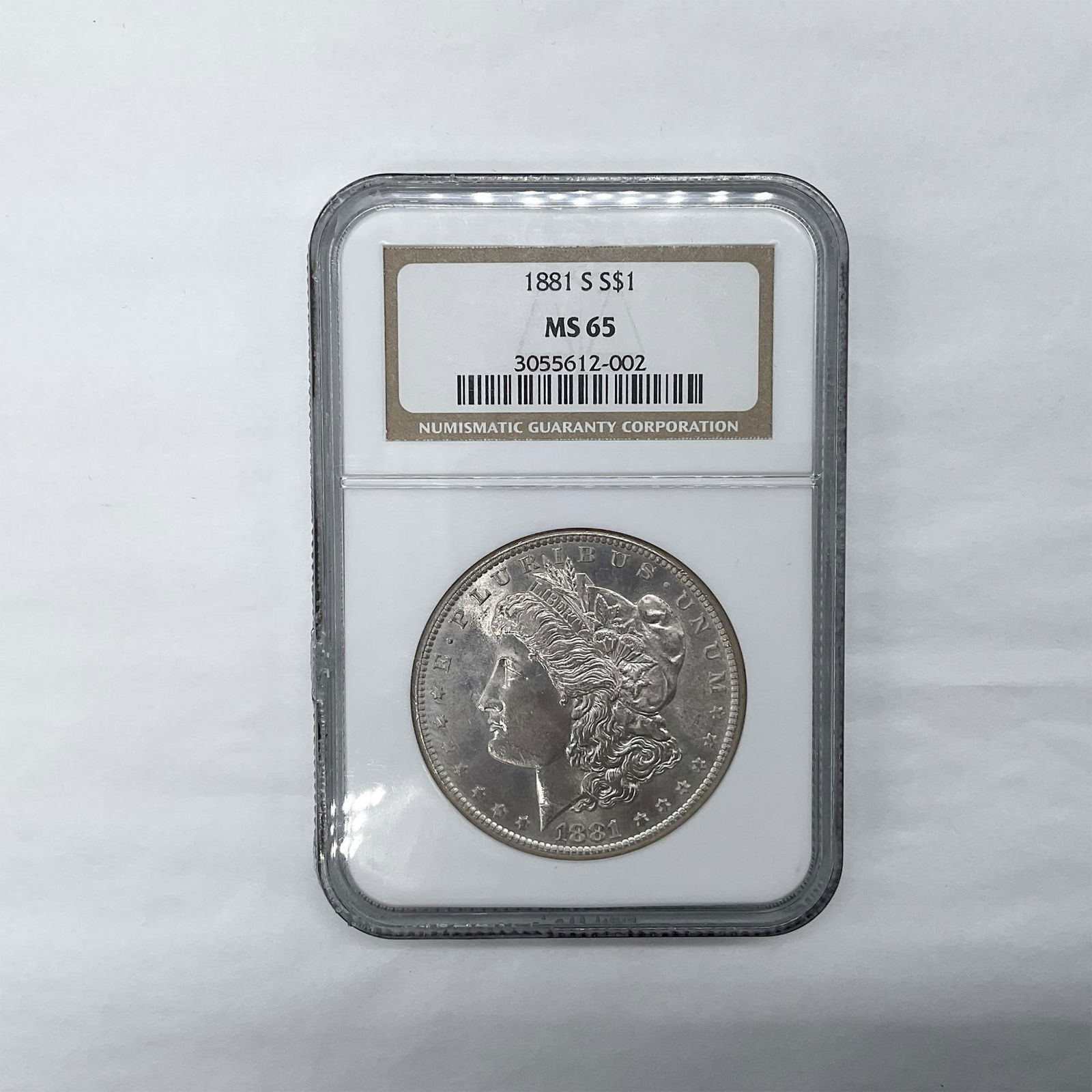 1881 S Morgan Silver Dollar NGC MS65 (1 of 2)