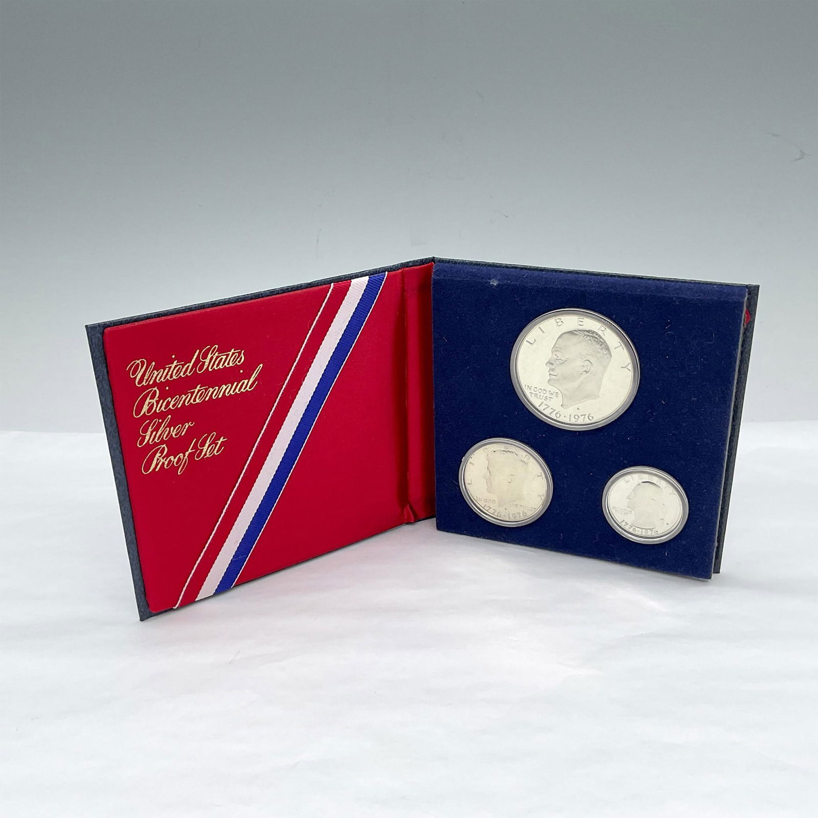 3pc 1976-S U.S. Mint Silver Proof Set (1 of 3)