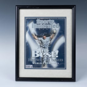 NY Yankees and Scott Brosius Commemorative SI Issue