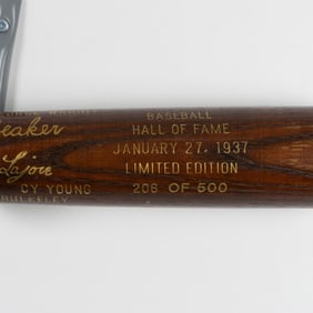 1937 Commemorative Hall of Fame Baseball Bat
