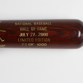 2008 Commemorative Hall of Fame Baseball Bat