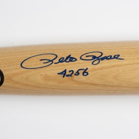 Pete Rose Autographed Rawlings Baseball Bat