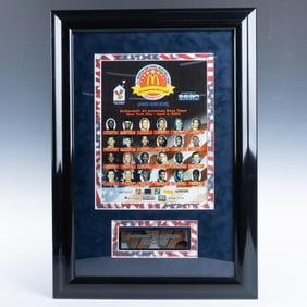 McDonalds 2002 All-American Boys Basketball Team Photo, Signed