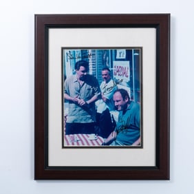 The Sopranos Cast Signed Photograph, Framed