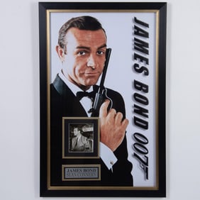 Original Sean Connery Autographed B&W Photograph