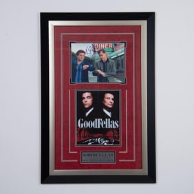Original Ray Liotta Goodfellas Autographed Photo Display