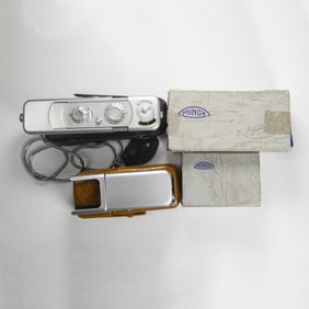 Minox B 8x11 Film Subminiature Spy Camera with Accessories