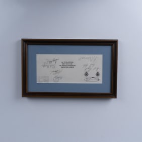 Original Autographed First Flight Sentinel 1000 Envelop