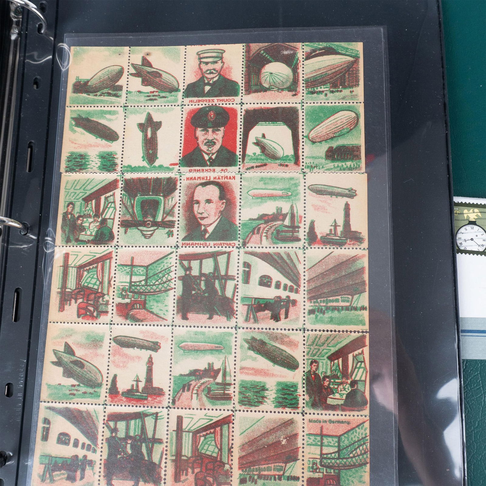 Album of Modern Zeppelin & Airship Worldwide Stamps (1 of 4)
