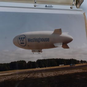 Group of 2 Zeppelin/Westinghouse Airships Interest Binders