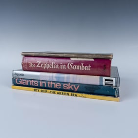 Group of 5 Zeppelin & Airships Books