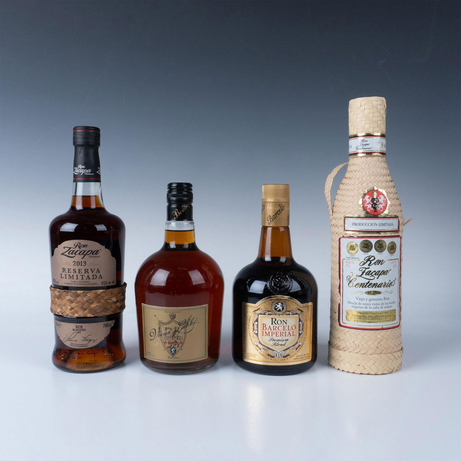 4pc Rum Grouping, Dominican Republic, Haiti, and Guatemala (1 of 4)