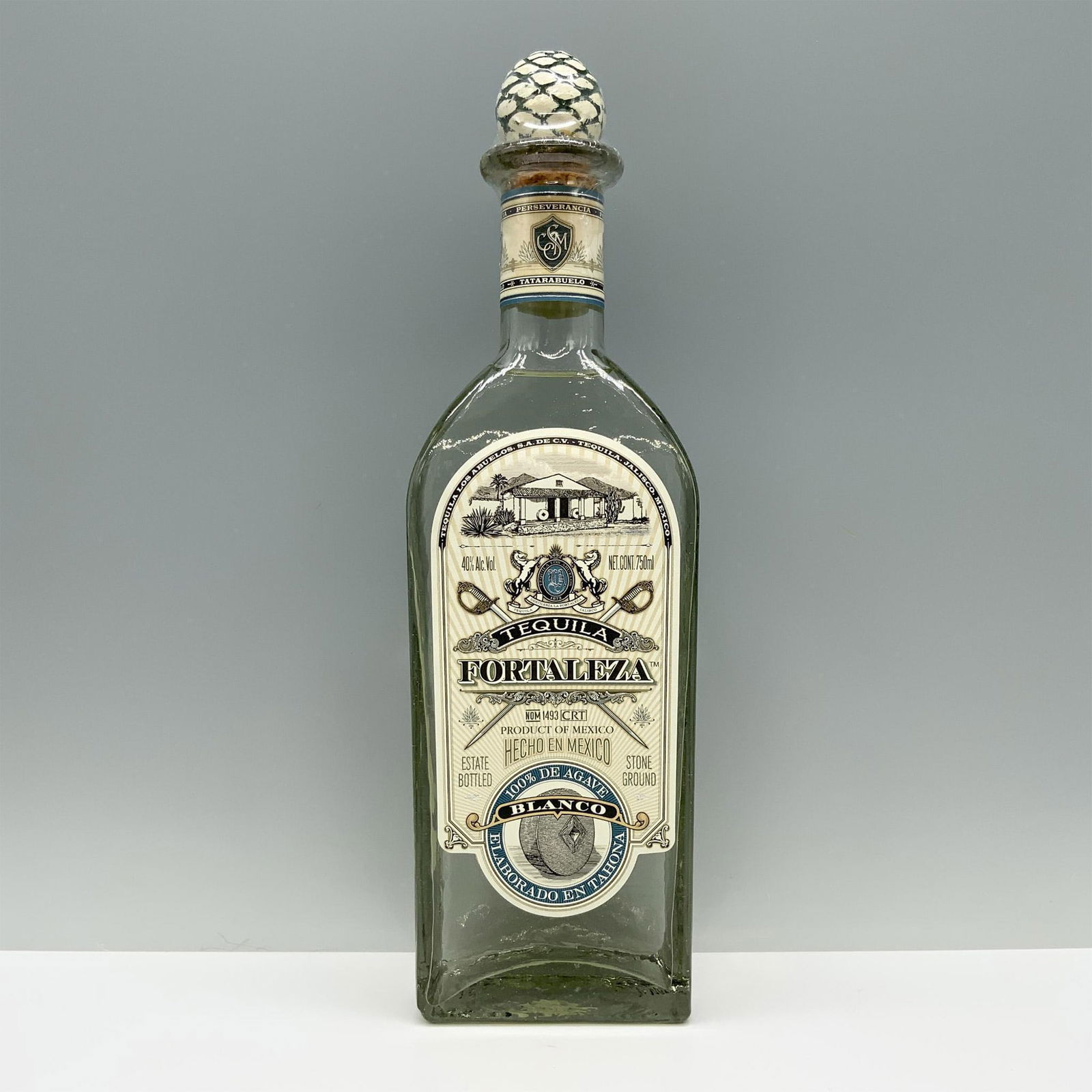 Fortaleza Blanco Mexican Agave Tequila, Sealed (1 of 3)