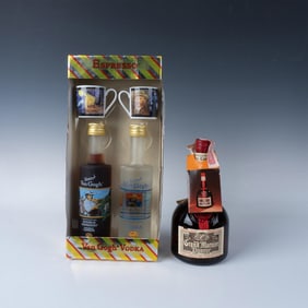 2pc Van Gogh Espresso Vodka Set and Grand Marnier