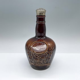 Royal Doulton Whiskey Bottle Container with Stopper, Chivas