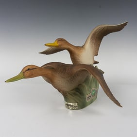 Jim Beam Ducks Unlimited Decanter, Black Ducks, Sealed