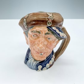 Pearly Boy Blue with White Buttons - Small - Royal Doulton Character Jug