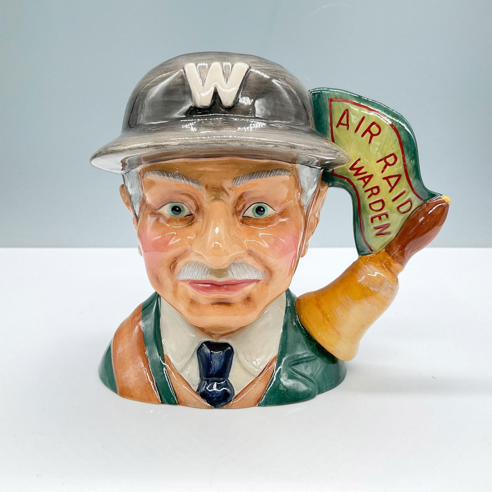 Air Raid Precaution Warden D7209 - Medium - Royal Doulton Character Jug (1 of 3)