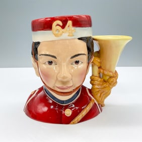North Staffordshire Bugler D7213 - Medium - Royal Doulton Character Jug