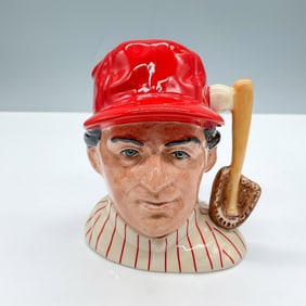 Baseball Player Philadelphia D6957 - Small - Royal Doulton Character Jug