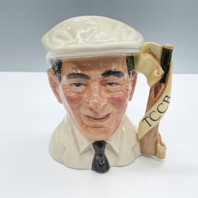 Harold Dennis Dickie Bird D7068 - Small - Royal Doulton Character Jug
