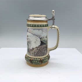 Gerz by B. Paulus Stoneware Stein, Eagles