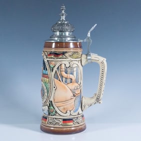King Stoneware Stein, Cheers 60 Years Anniversary