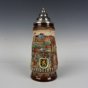 King Werk Limited Edition Heidelberg Germany Beer Stein