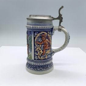 Nandbomall Stoneware German Beer Stein