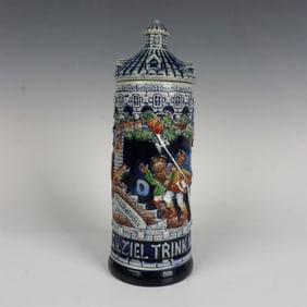 Original King Earthenware Beer Stein