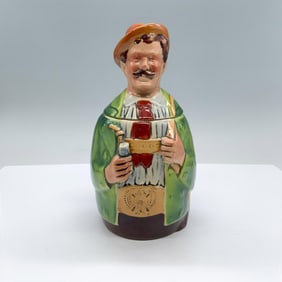 Vintage Lidded German Man Character Stein