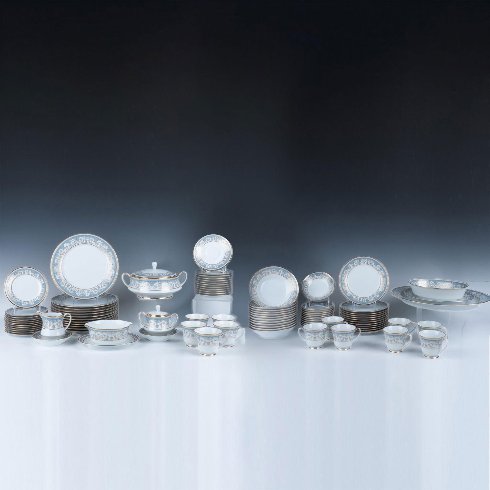 77pc Noritake Kitchenware Set, Polonaise, Pattern No 2045 (1 of 8)