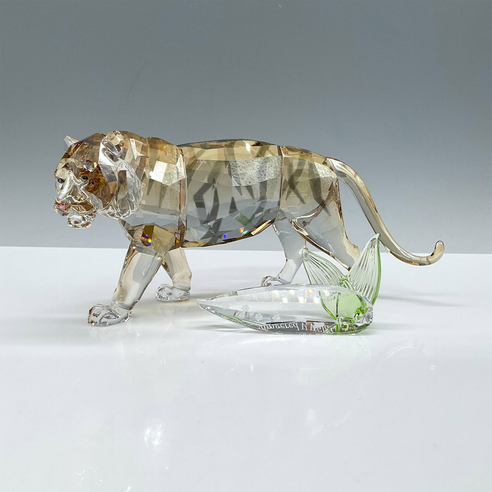 Swarovski Crystal Figurine, Endangered Wildlife, Tiger (1 of 5)