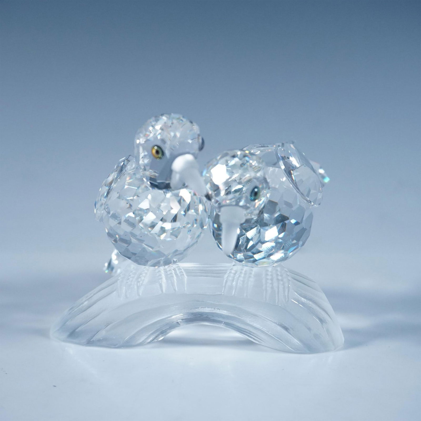 Swarovski Silver Crystal Figurine, Amour The Turtledoves (1 of 6)