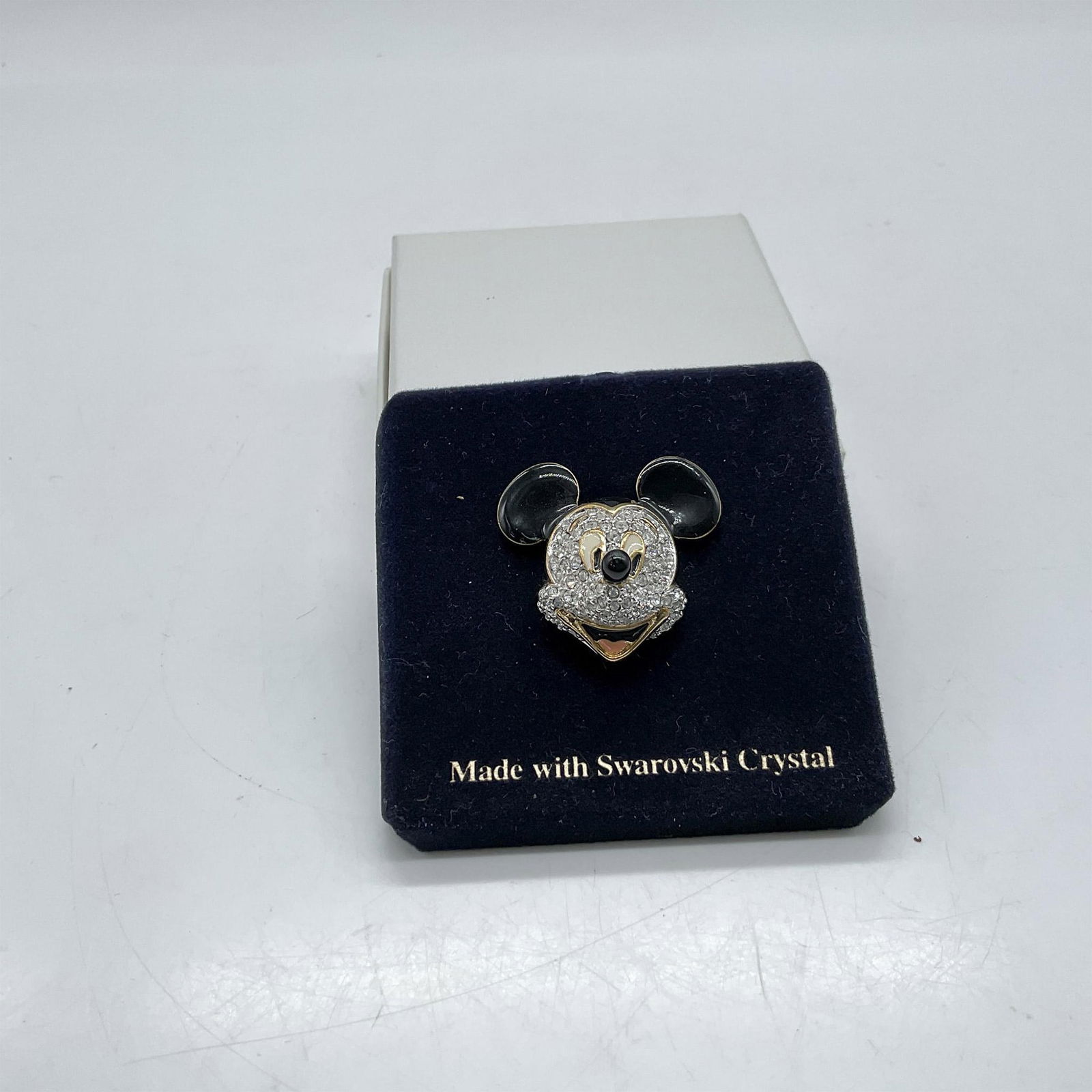 Arribas Bros. Jeweled Mickey Mouse Brooch Pin (1 of 3)