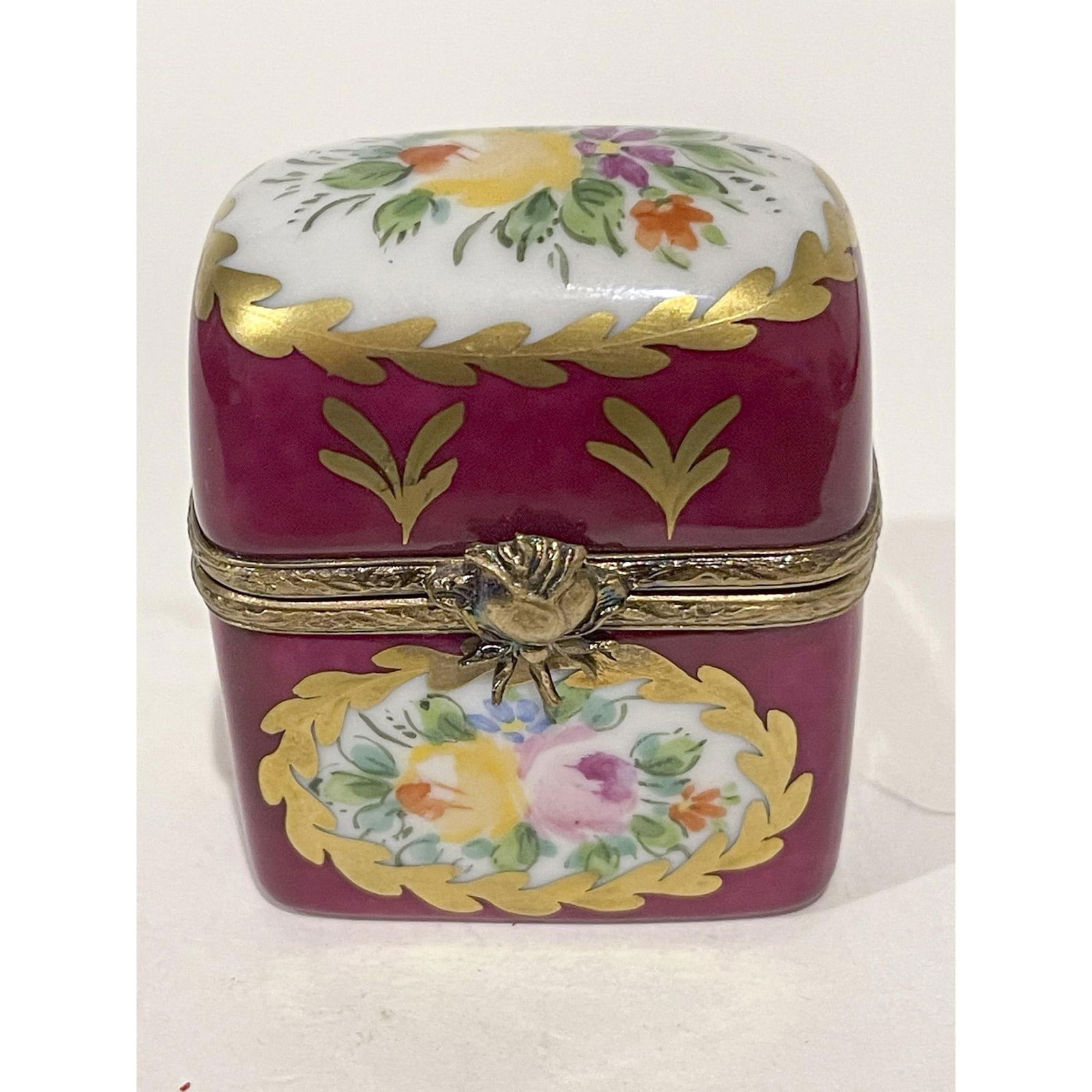 Limited Ed Limoges Keepsake with Perfume Bottles Numbered (1 of 6)