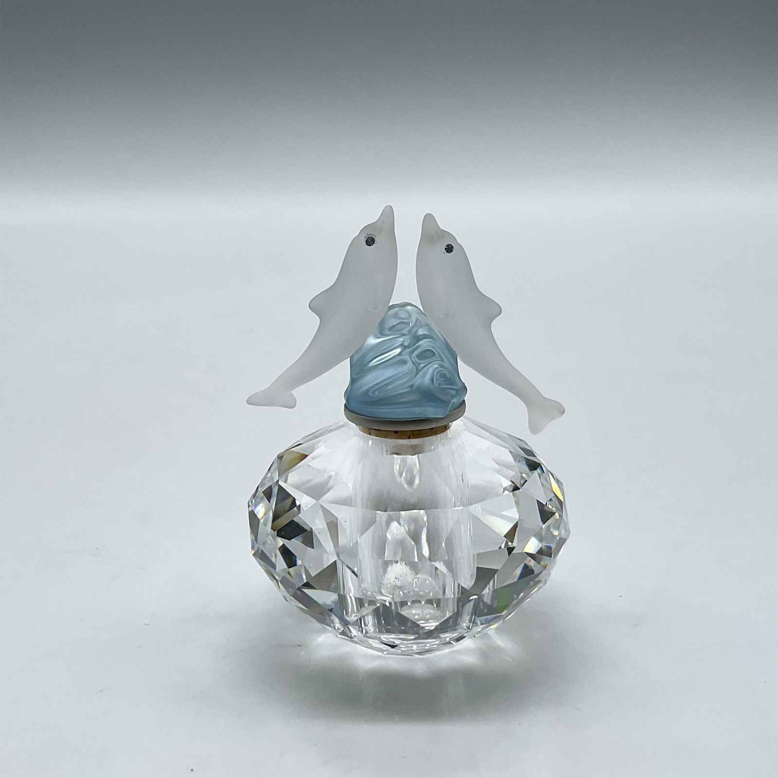 Swarovski Crystal Perfume bottle, Dolphin Flacon (1 of 4)