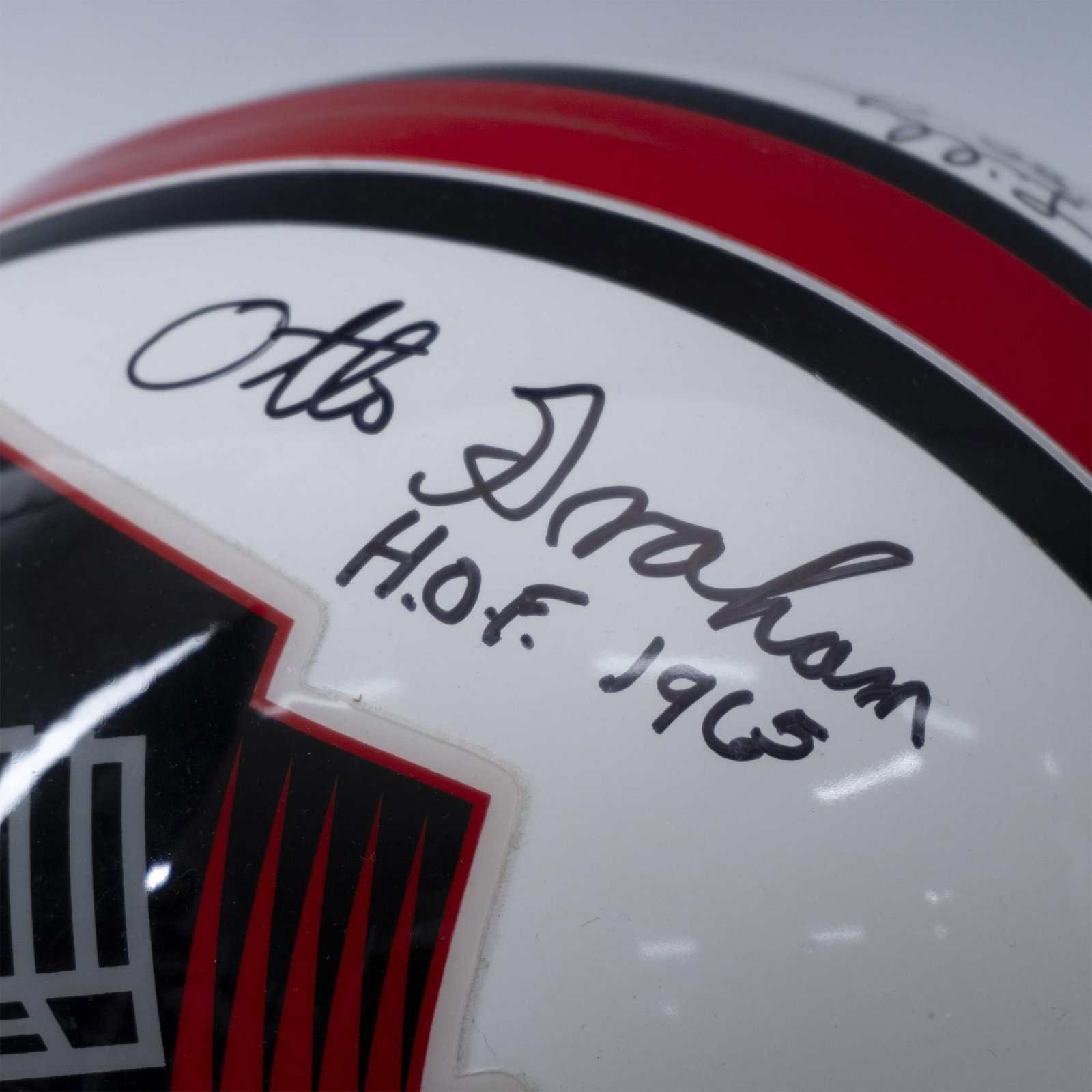 Pro Football Hall of Fame Multi-Signed Helmet (1 of 8)