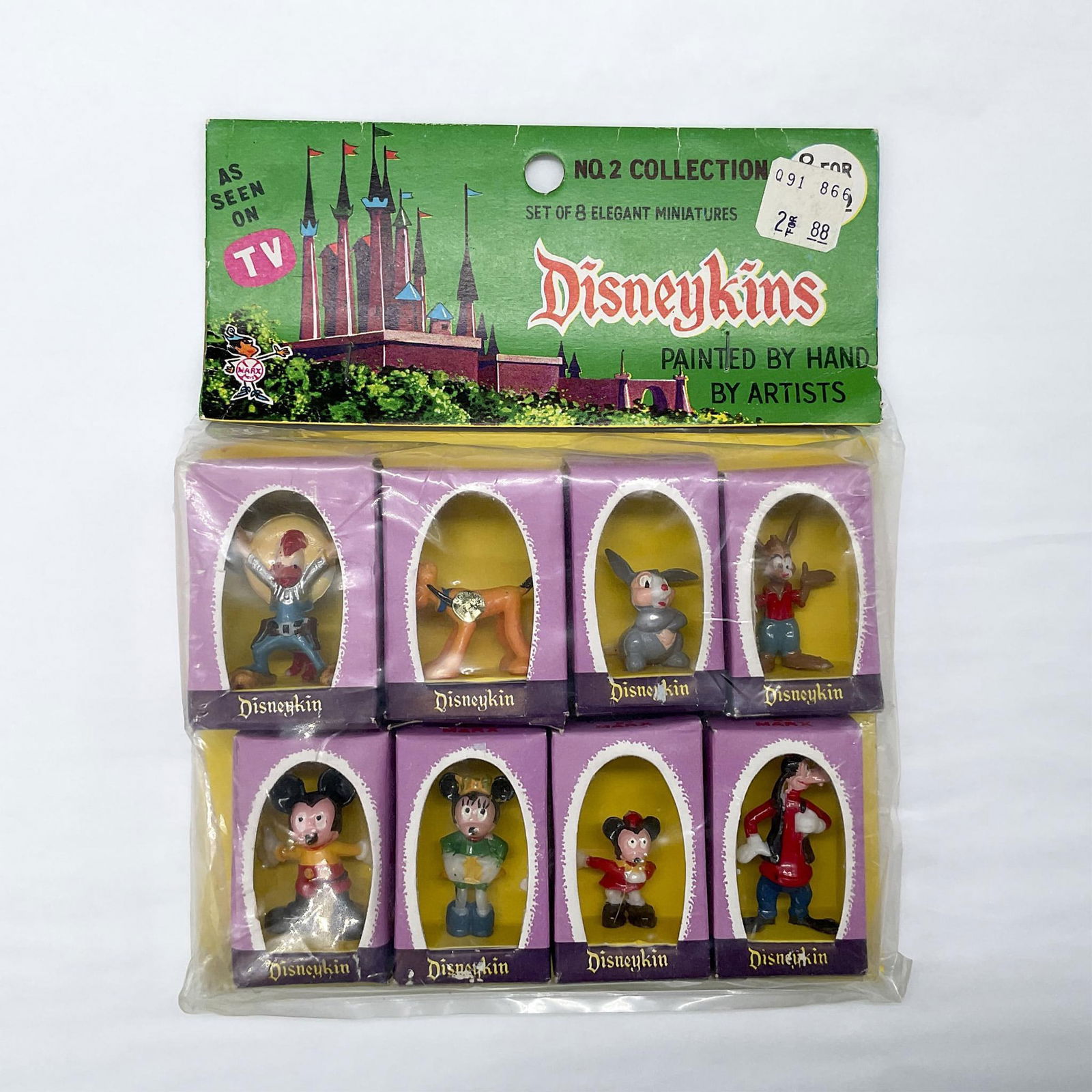 8pc Marx Toys Disneykins Elegant Miniatures Figurines (1 of 2)