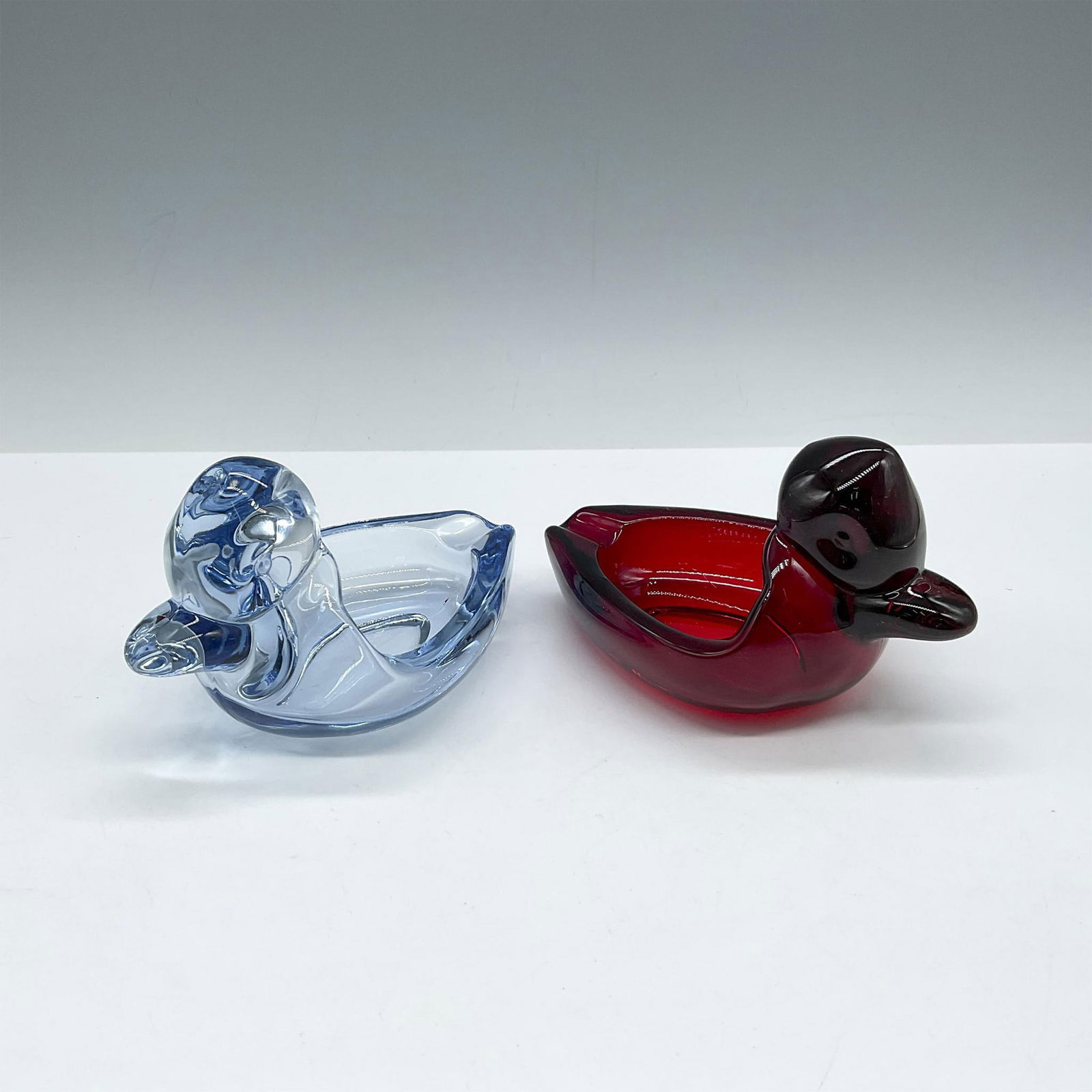 2pc Duncan & Miller Pall Mall Duck Ashtray (1 of 4)