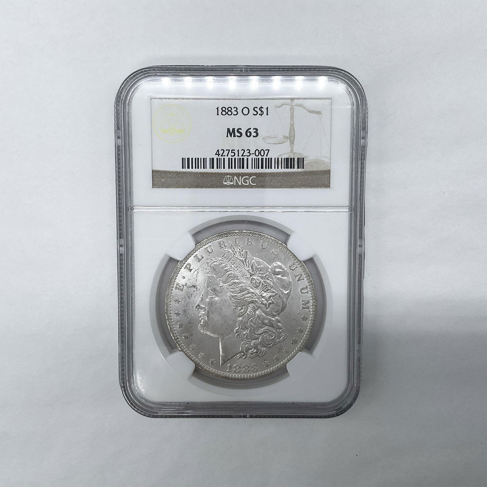 1883-O Morgan Silver Dollar NGC MS63 (1 of 2)