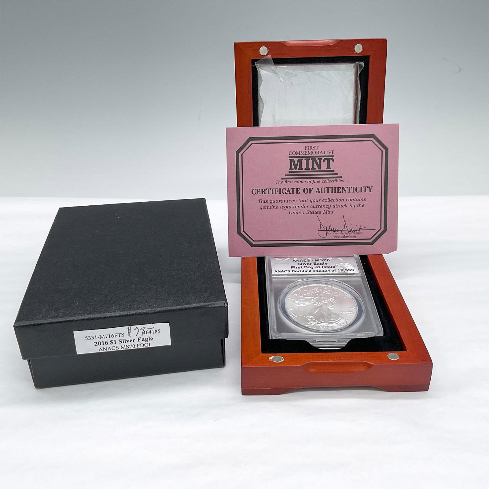 2016 Silver Eagle Dollar ANACS MS70 FDOI (1 of 3)