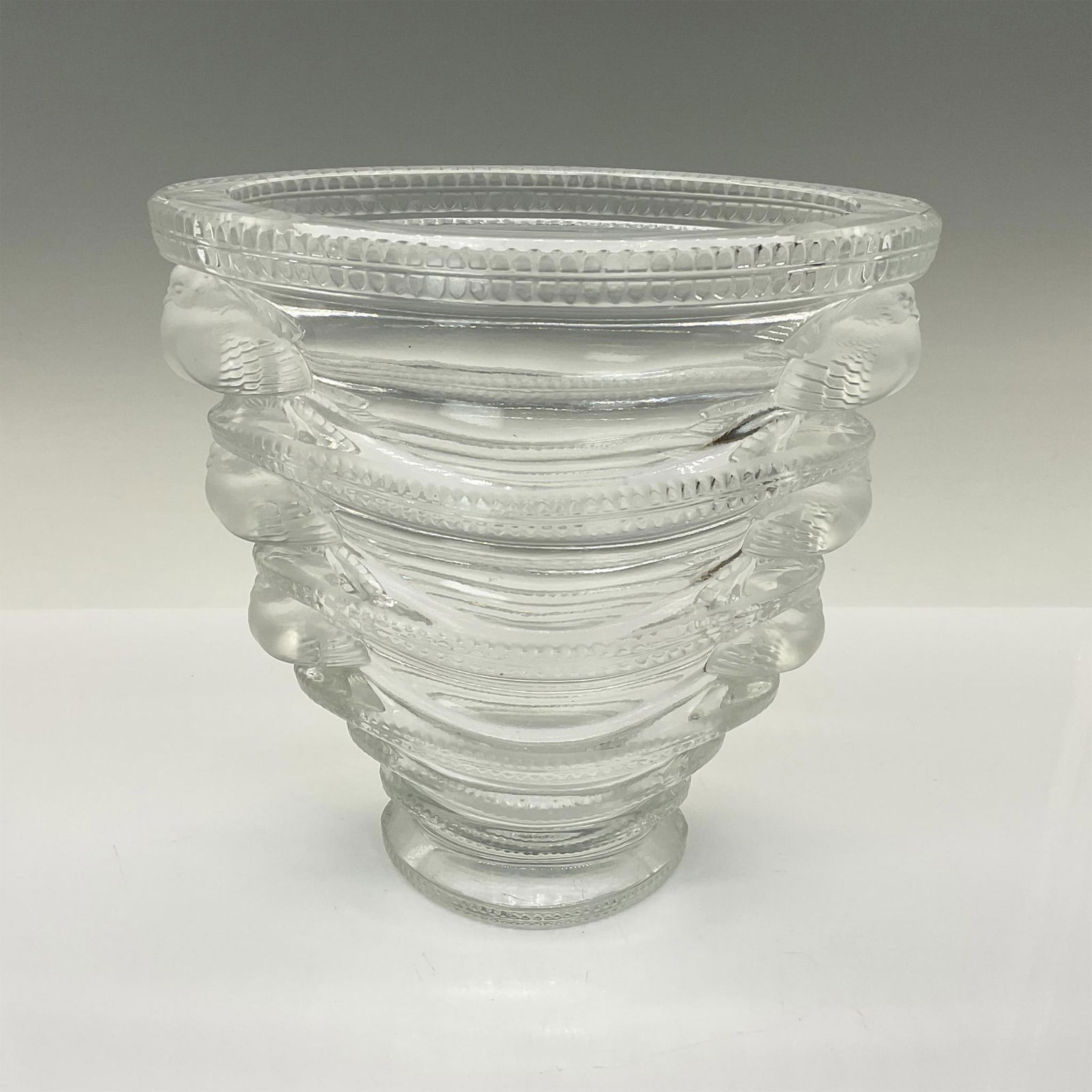 Lalique Crystal Vase, Saint-Marc (1 of 4)