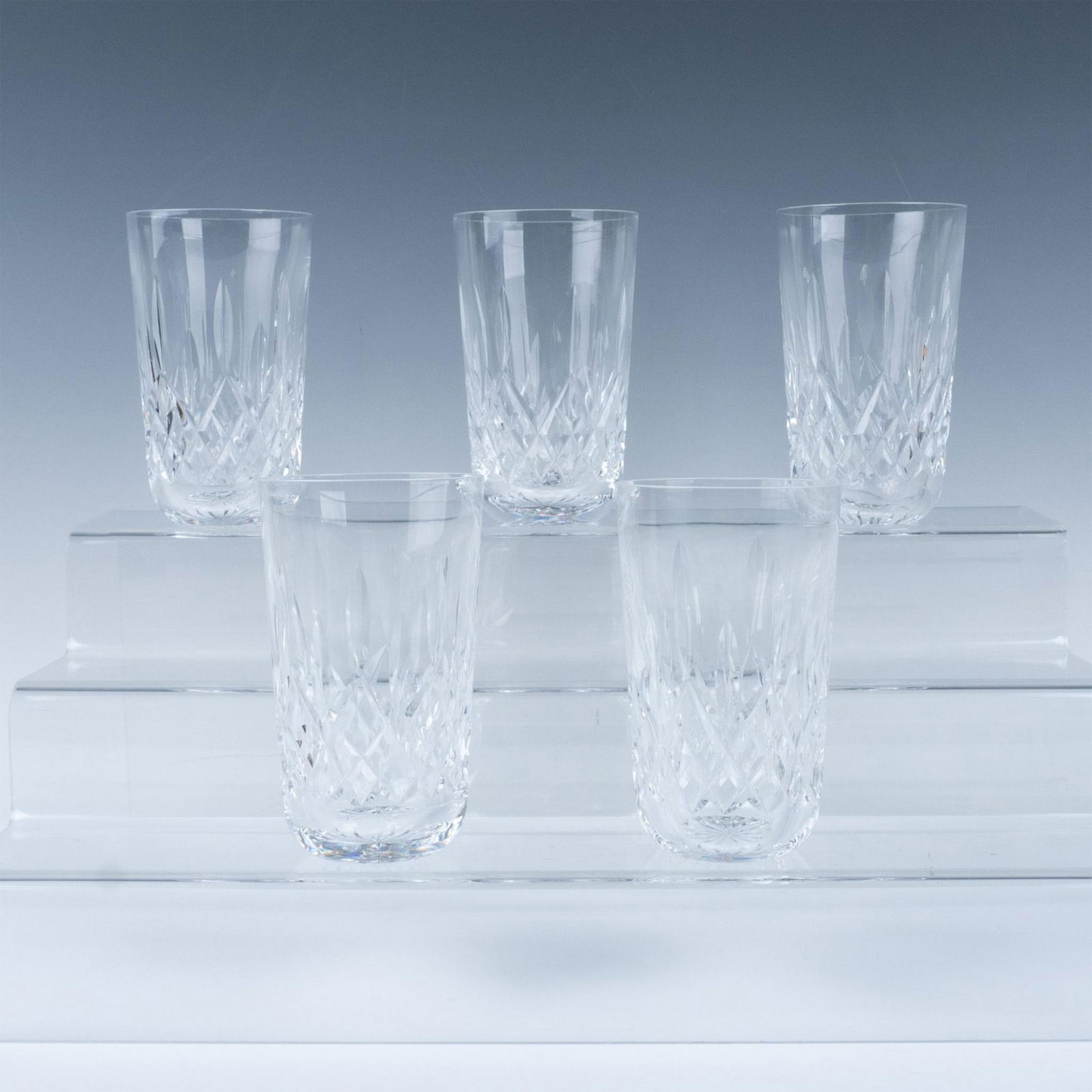 5pc Waterford Crystal Flat Tumbler Glassware, Lismore (1 of 4)