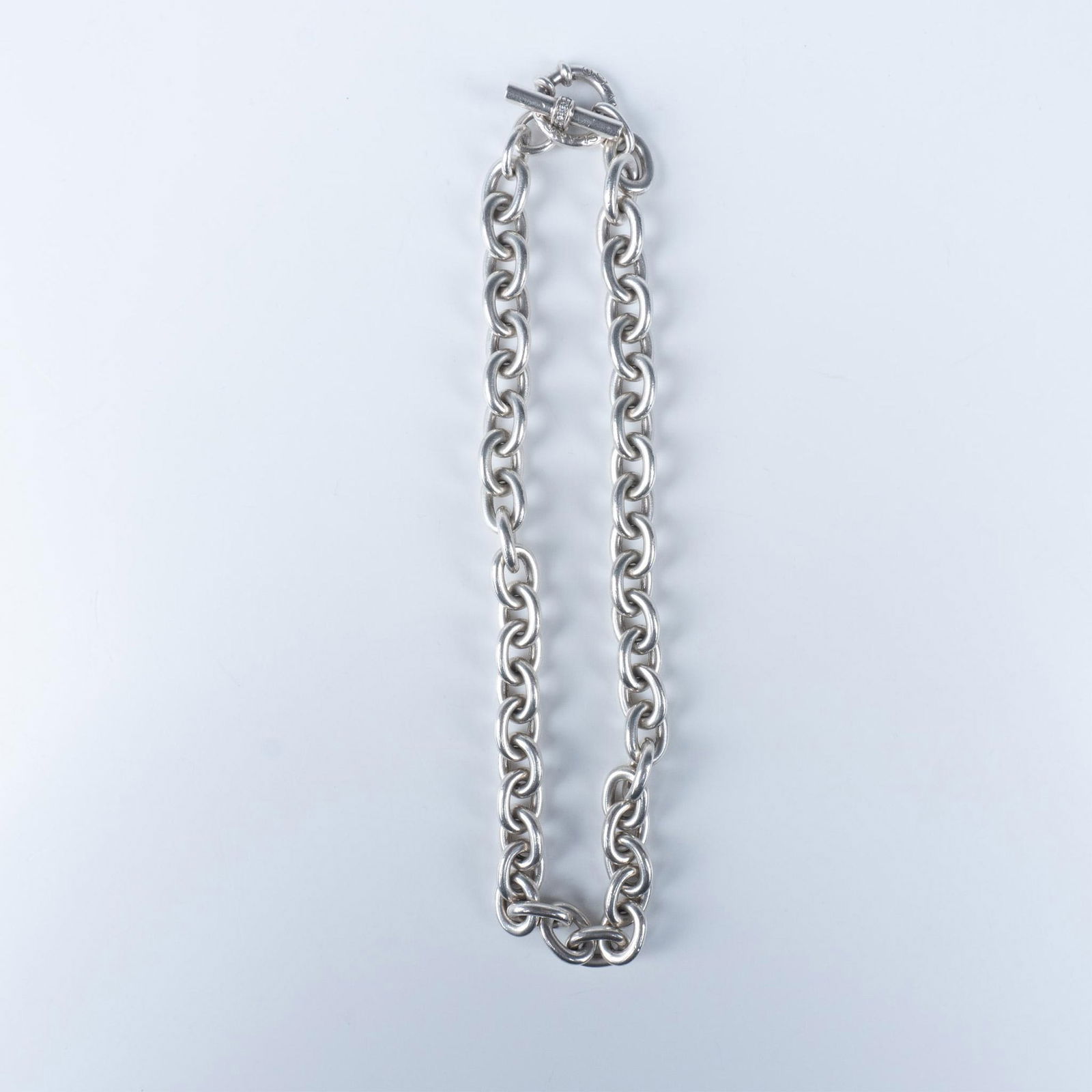 Slane Sterling Silver Diamond Toggle Necklace (1 of 3)
