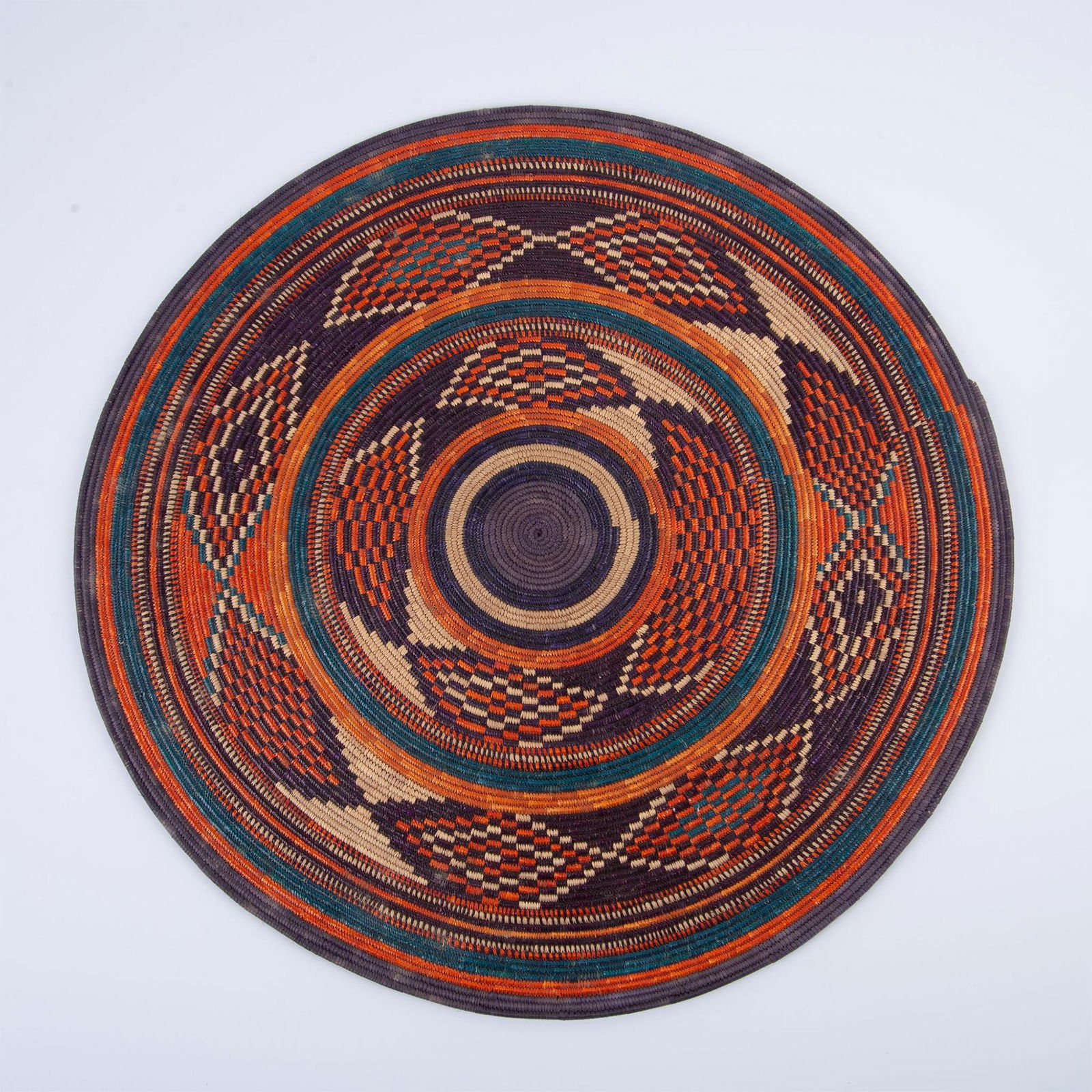 Handwoven Basket Tray Decoration (1 of 3)