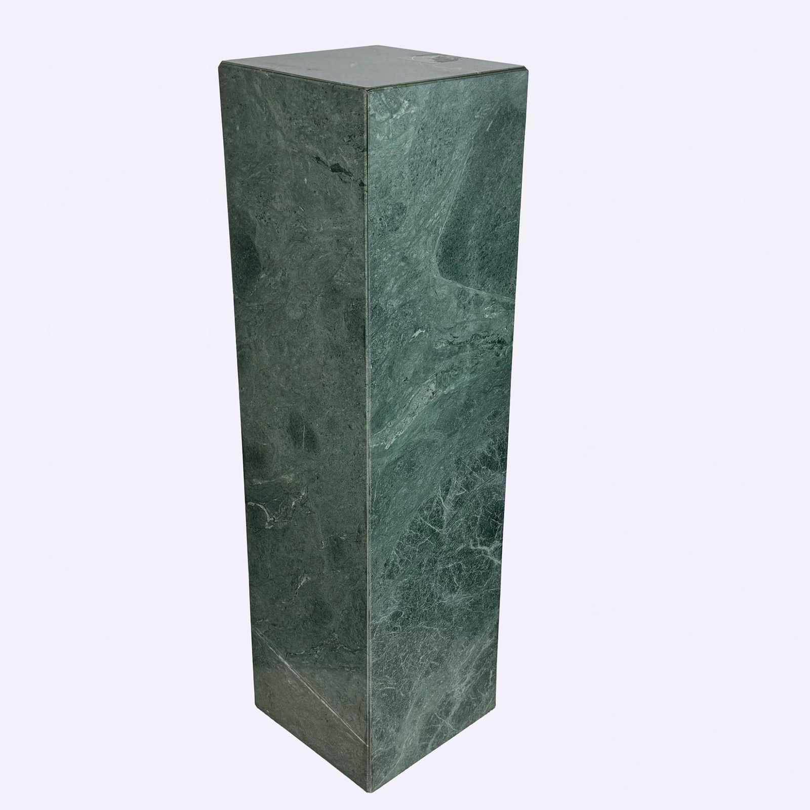 Modern Green Marble Pedestal (1 of 5)