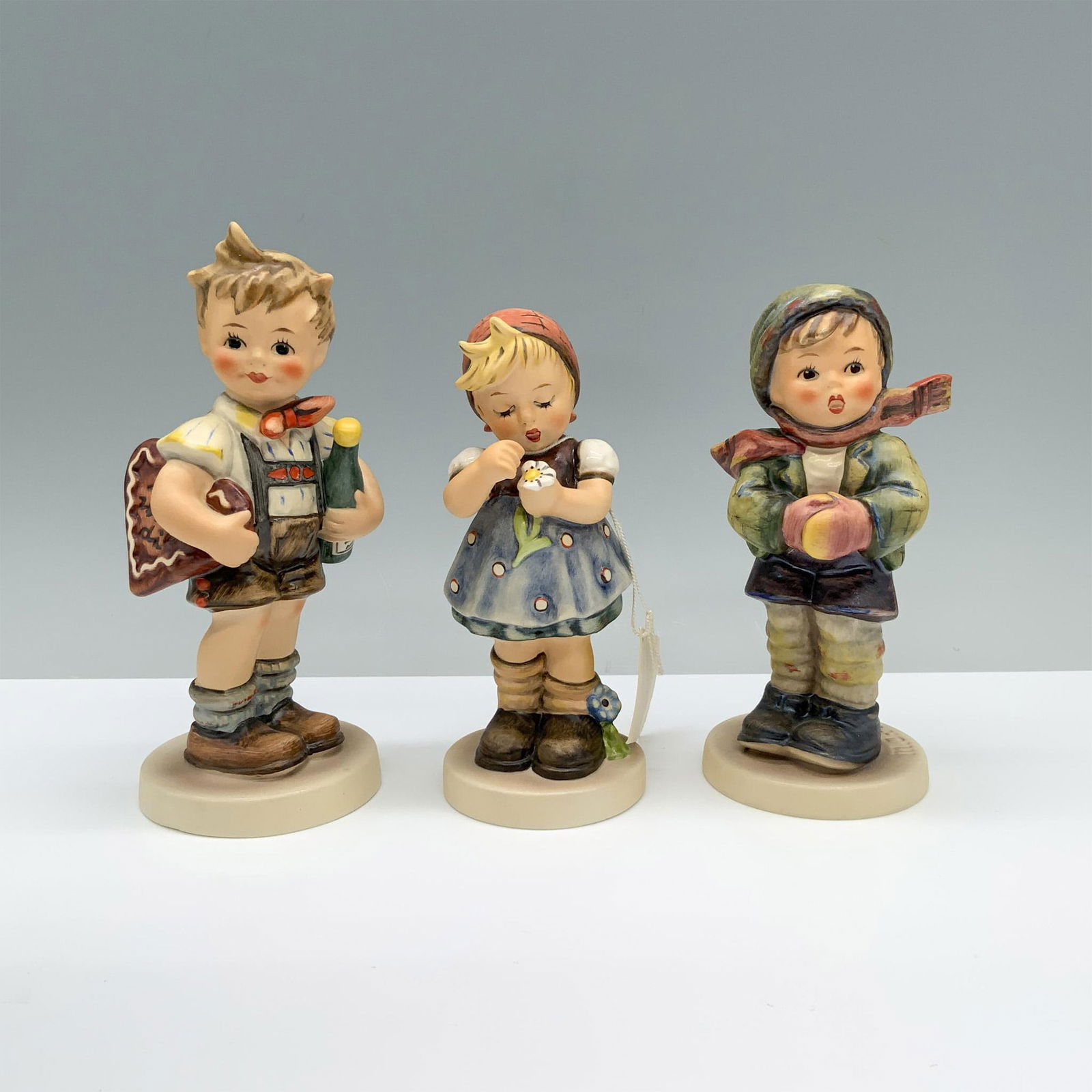 3pc Goebel Hummel Porcelain Figurines (1 of 4)